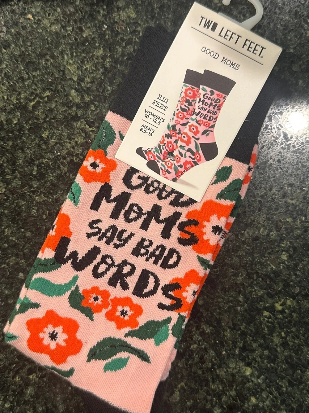 Two left feet playful floral